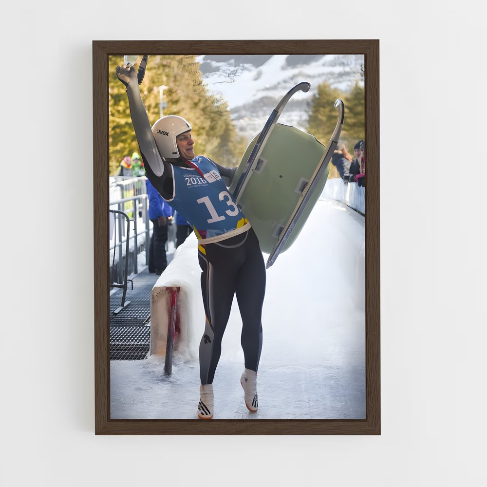 Poster Surf & Slide – affiche Luge (vue 5)